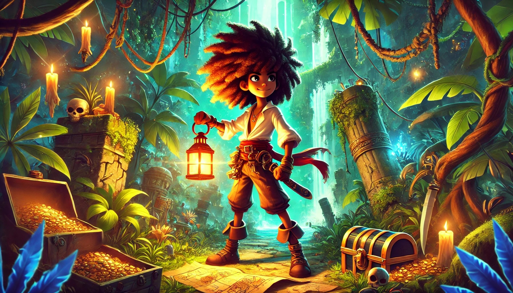 Kuku's Treasure Quest Hero Background